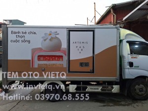 In dán decal ôtô xe Tải- xe Hàng